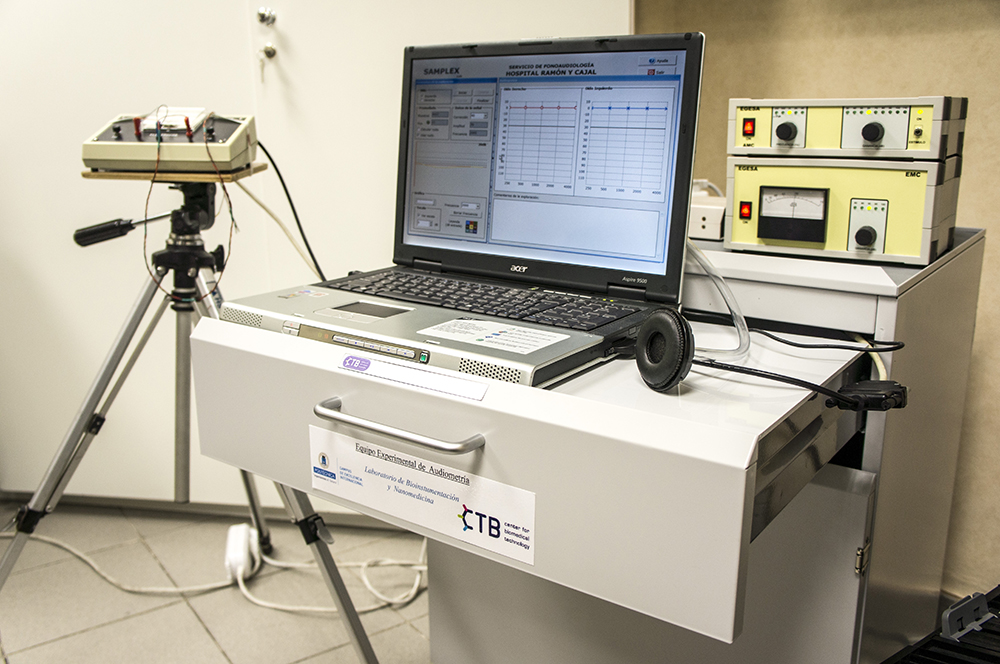 El primer prototipo precomercial funciona ya en el Hospital Montepríncipe de Madrid. Fuente: UPM.