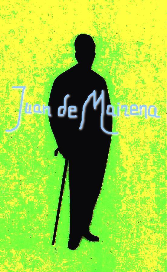 Juan de Mairena, apócrifo de Antonio Machado (silueta a partir del óleo pintado por Cristóbal Ruiz Pulido en 1927, y dedicado al poeta español). Fuente: Wikipedia.
