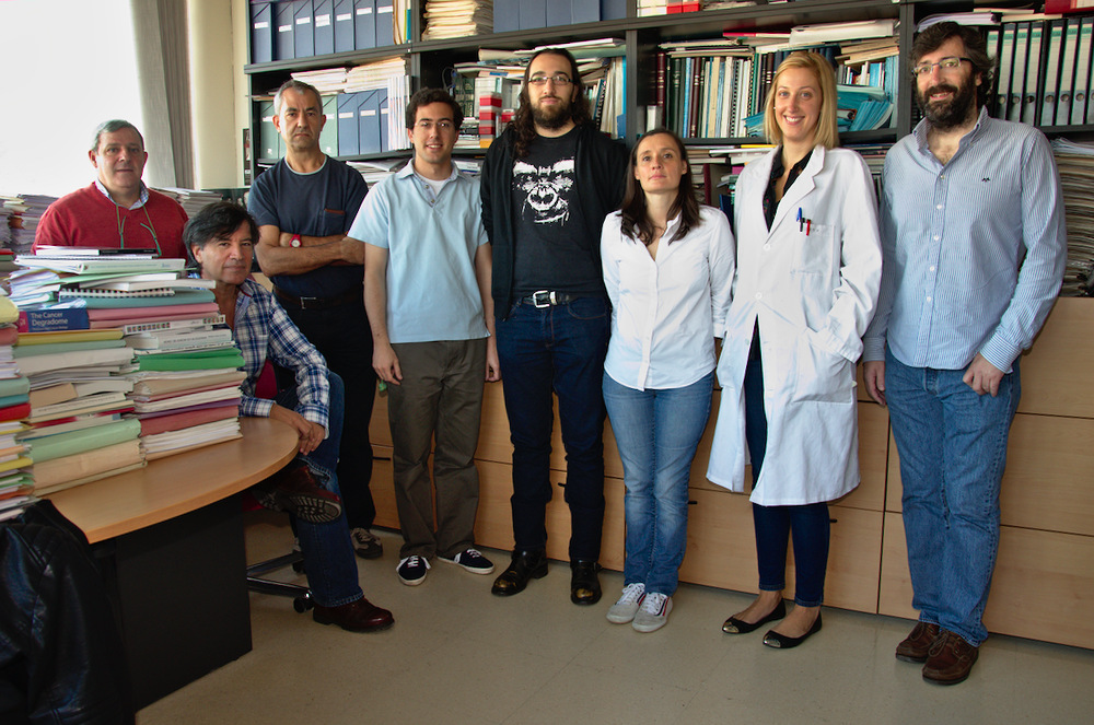 El equipo de investigación responsable del hallazgo. Fuente: Universidad de Oviedo.