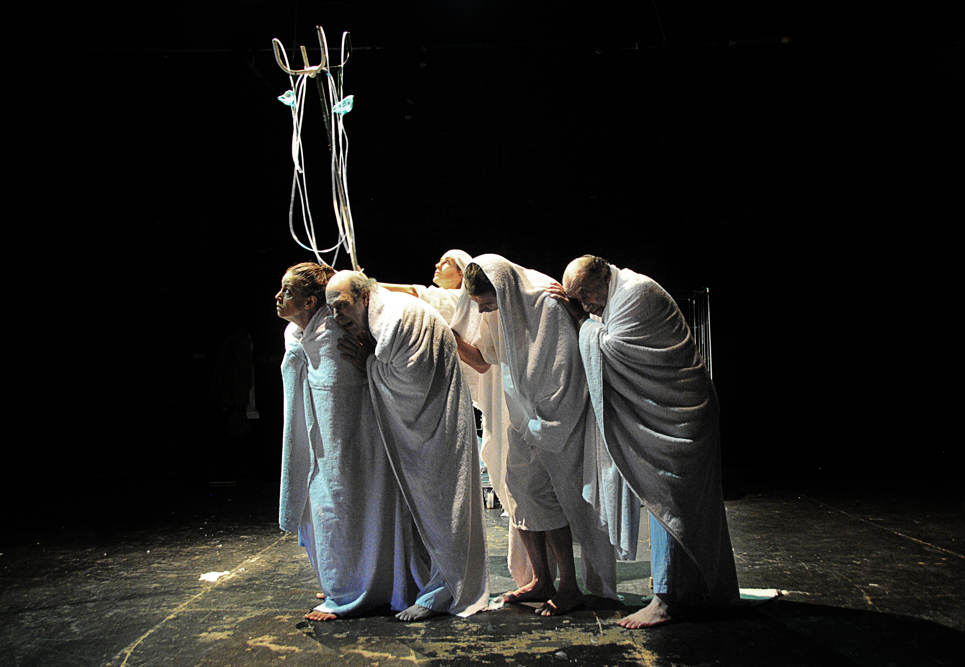 Momento de la representación de “El grito en el cielo”. Fuente: Teatro Alhambra de Granada.