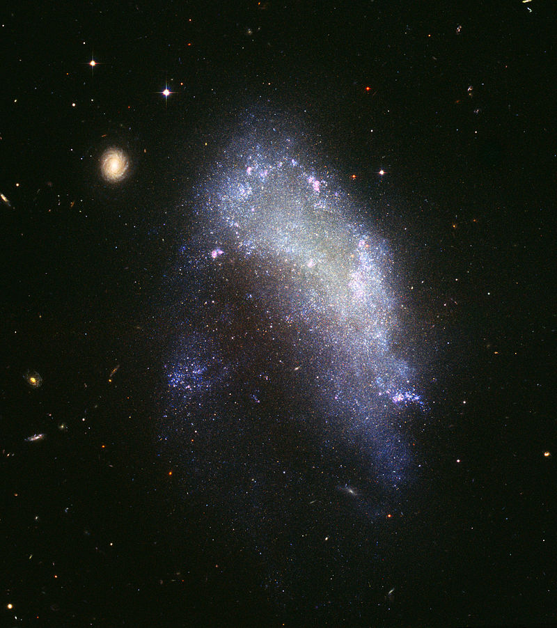 Galaxia irregular NGC 1427. Imagen: NASA/ESA.