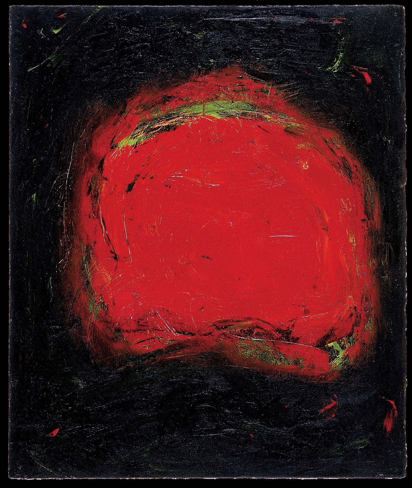 El cuadro 'Vision', de Carol Steen, que representa un 'fotismo' (alucinación visual) sentido durante la acupuntura. Fuente: Wikipedia.