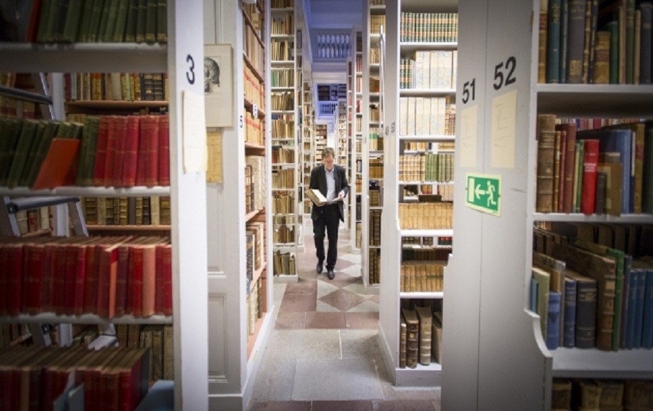 Per Cullhed, director de la Unidad de Conservación de la biblioteca Universidad de Uppsala. Fuente: Universidad de Uppsala.