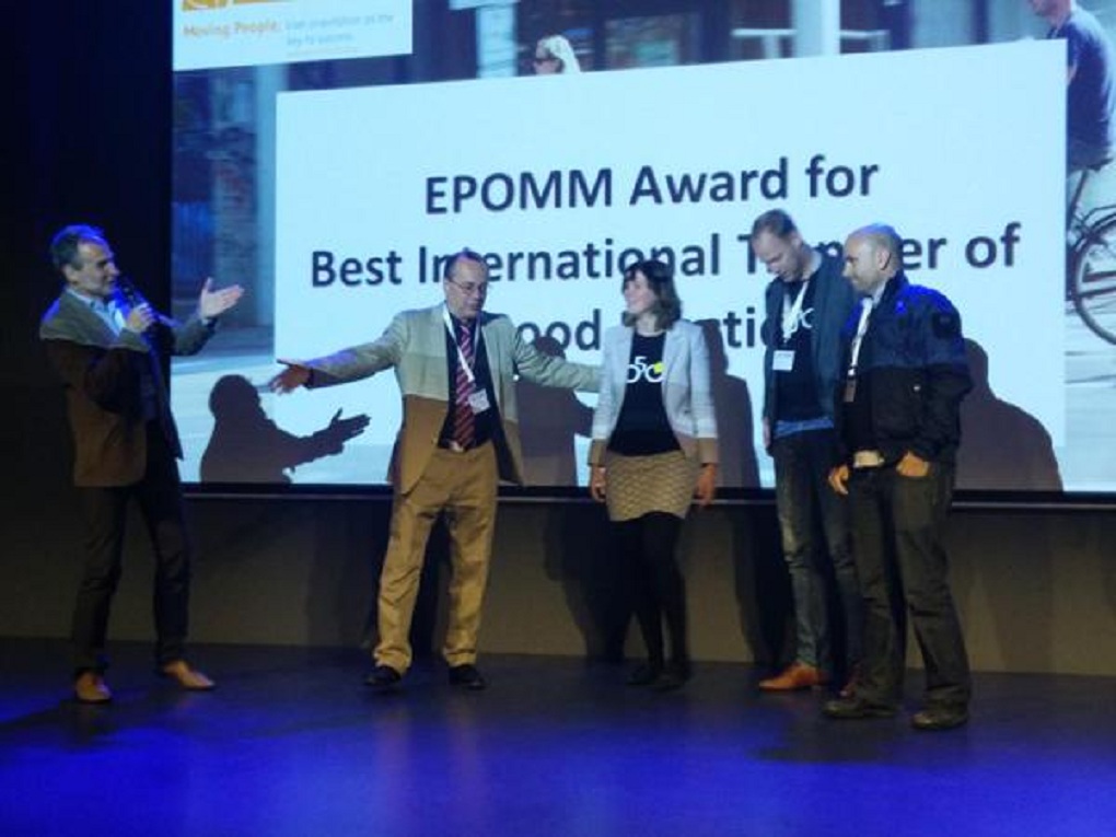 Entrega del premio a TIDE. Fuente: TIDE.