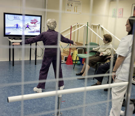 Pacientes con Alzheimer utilizan Kinect en su terapia. Fuente: ASISPA.