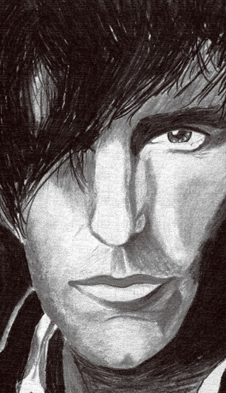 El compositor Trent Reznor. Fuente: Graphite and Charcoal.
