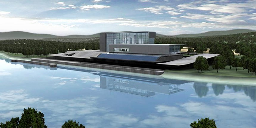 Creación artística de la central. Departamento de Energía de EE.UU.