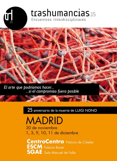 Madrid acoge el ciclo de actividades interdisciplinares ‘Trashumancias’