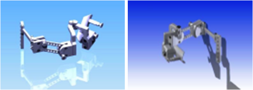 iseño del exoesqueleto del CAR. Fuente: UPM.