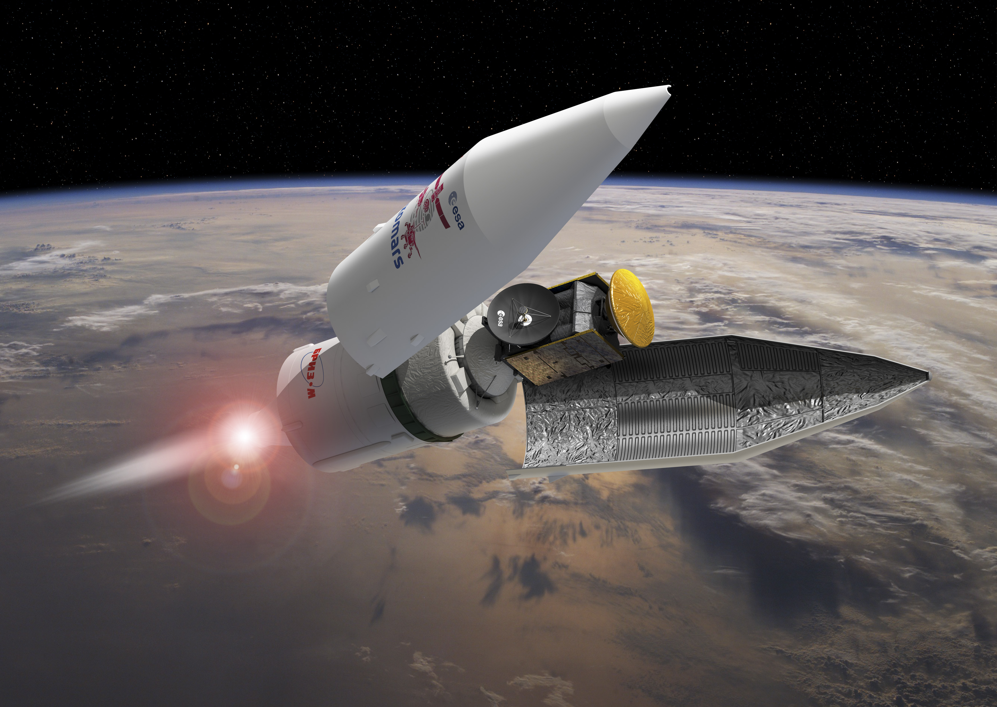 Misión ExoMars. Fuente: ESA.