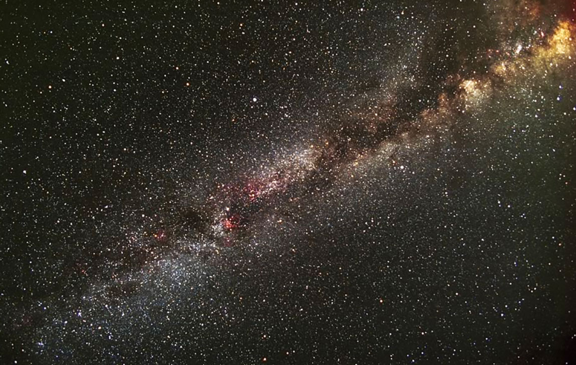 Sector de la Vía Láctea que incluye el campo de visión de Kepler. Imagen: Carter Roberts. Fuente: NASA.