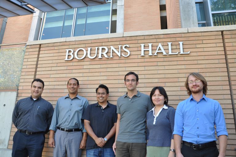 El equipo de investigadores. Fuente: UCR.