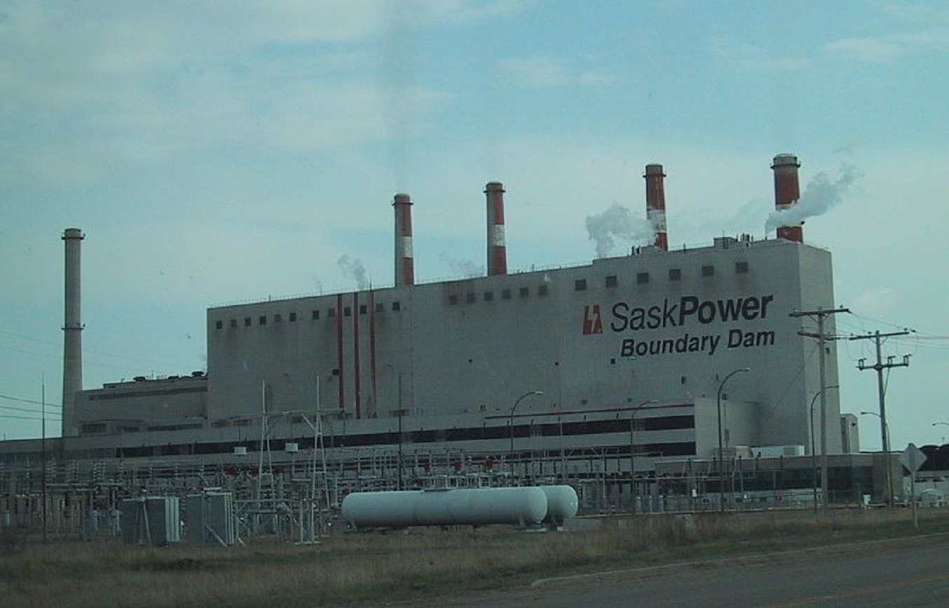 Central eléctrica de Boundary Dam (Canadá) en 2008. Imagen: Wtshymanski. Fuente: Wikipedia.