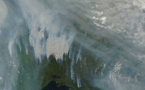 Los incendios forestales de Norteamérica tuvieron el efecto de una erupción volcánica