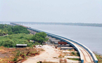 India construye su mayor puente ferroviario sobre un lago