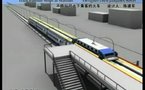 Diseñan un tren que no necesita detenerse en ninguna estación