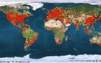 Elaborado el primer mapa mundial de Internet