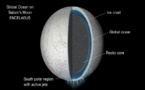 El interior de Encélado, la luna de Saturno, contiene un océano "global"