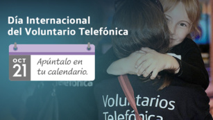 Más de 15.000 empleados de Telefónica participarán en el Día Internacional del Voluntario