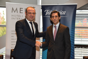 Meliá Hotels International chooses Telefónica as its technological partner for its hotels around the world
