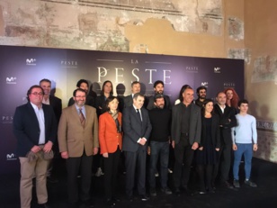 En la presentación de rodaje de 'La peste' en Sevilla: Telefónica impulsa la creación de contenidos como línea estratégica de la compañía