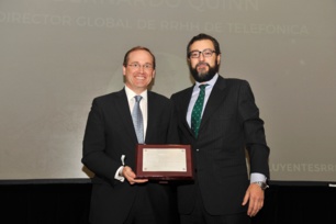 Bernardo Quinn, director Global de RRHH de Telefónica, elegido el profesional más influyente de RRHH