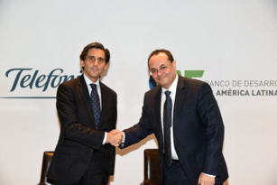 Telefónica and CAF –development bank of Latin America- come together to promote digitalization projects and initiatives in Latin America