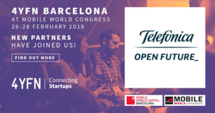 Telefónica mostrará en el 4YFN cómo la innovación interna y las startups interactúan para crear nuevas soluciones tecnológicas Telefónica mostrará en el 4YFN cómo la innovación interna y las startups interactúan para crear nuevas soluciones tecnológicas