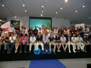 Los emprendedores galardonados del Premio Wayra en la clausura de la Wayra Week Los emprendedores galardonados del Premio Wayra en la clausura de la Wayra Week