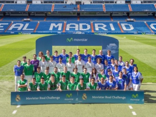 “Movistar Real Challenge” invita a 40 jugadores de doce países a jugar un partido en el Santiago Bernabéu “Movistar Real Challenge” invita a 40 jugadores de doce países a jugar un partido en el Santiago Bernabéu