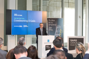César Alierta y el presidente de la Xunta inauguran Galicia Open Future César Alierta y el presidente de la Xunta inauguran Galicia Open Future