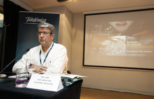 Telefónica shows speeds of up to 375 mbps on its LTE-Advanced commercial network at Mobile World Congress Telefónica shows speeds of up to 375 mbps on its LTE-Advanced commercial network at Mobile World Congress