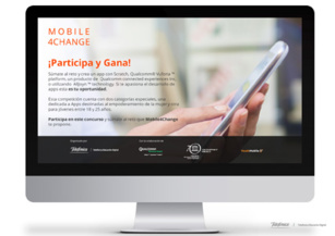 Telefónica Educación Digital lanza Mobile for Change un reto internacional que busca aplicaciones para mejorar la sociedad Telefónica Educación Digital lanza Mobile for Change un reto internacional que busca aplicaciones para mejorar la sociedad