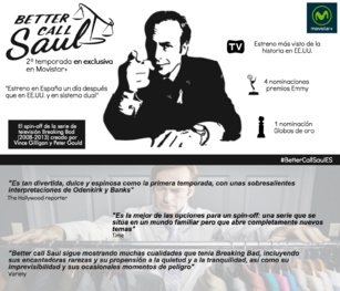 Better call Saul, la segunda temporada en exclusiva con Movistar+