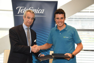 Telefónica refuerza su apoyo al deporte patrocinando al triatleta Javier Gómez Noya