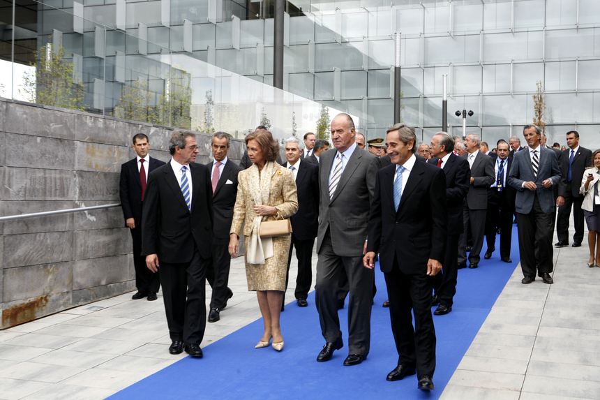 Los Reyes inauguran la nueva sede de Telefónica Los Reyes inauguran la nueva sede de Telefónica