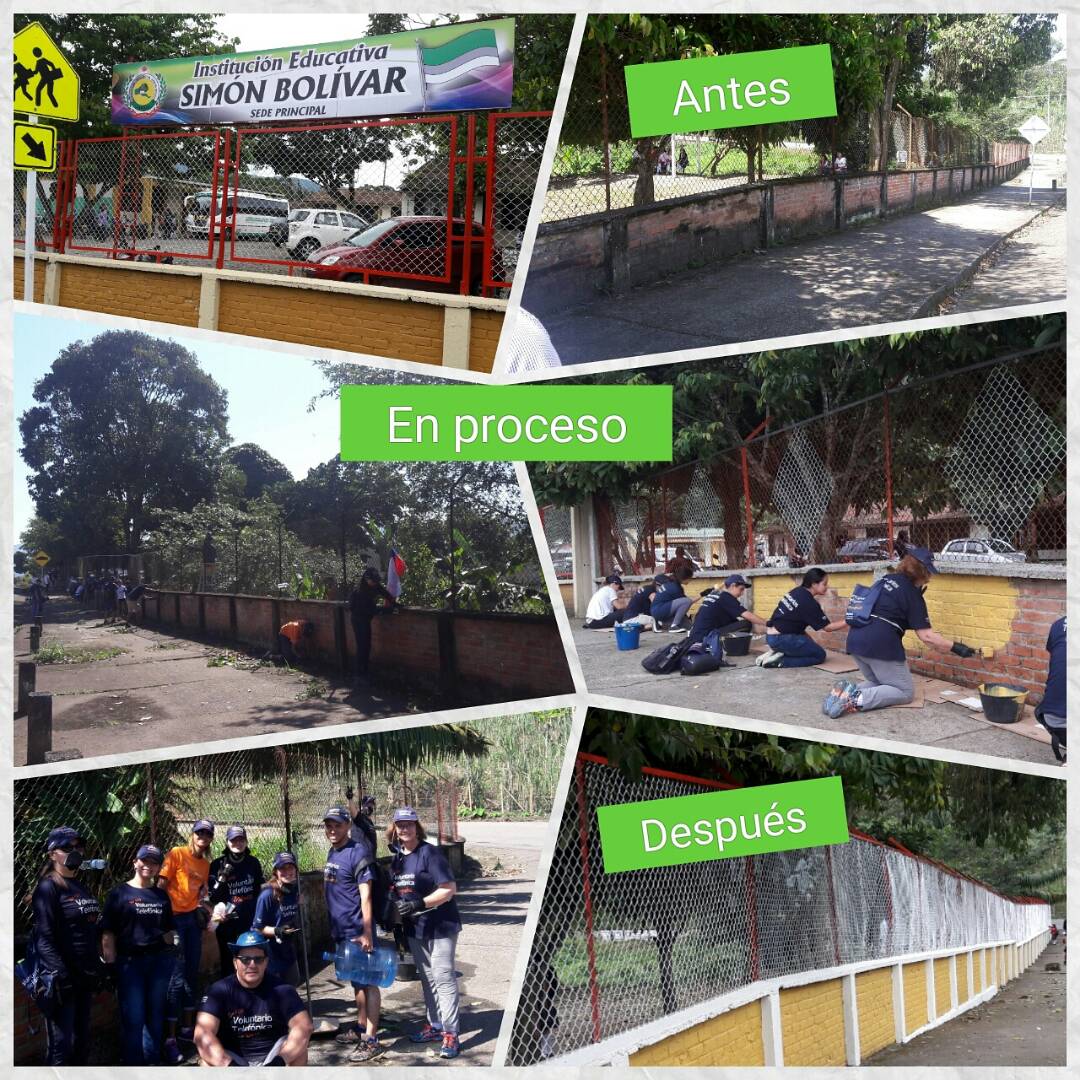 Voluntarios de Telefónica ayudan a familias afectadas por la catástrofe de Colombia Voluntarios de Telefónica ayudan a familias afectadas por la catástrofe de Colombia