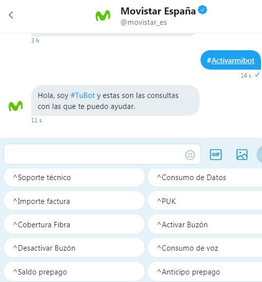 Movistar y Twitter desarrollan una solución pionera de atención al cliente a través de un bot