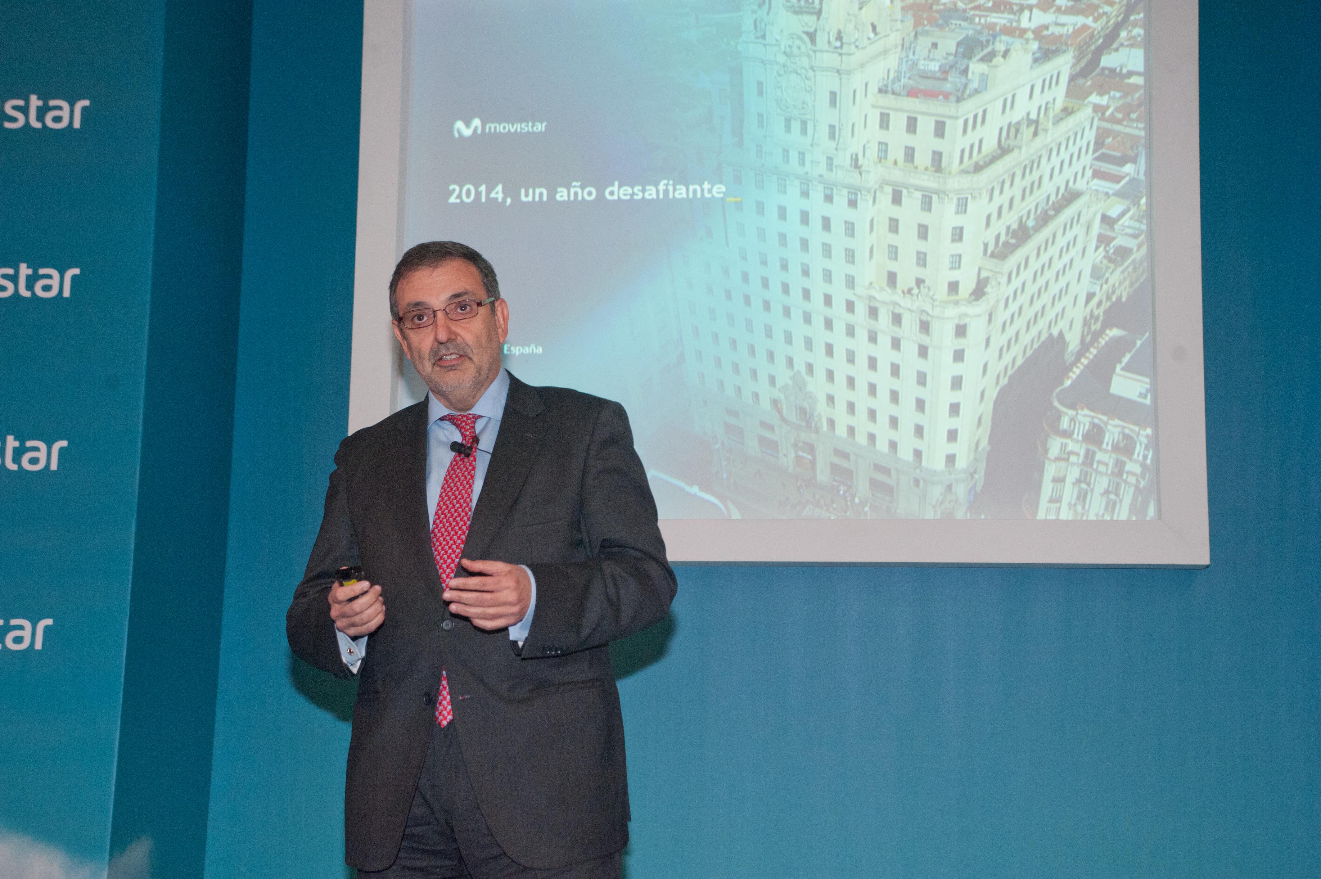 El presidente de Telefónica España, Luis Miguel Gilpérez El presidente de Telefónica España, Luis Miguel Gilpérez