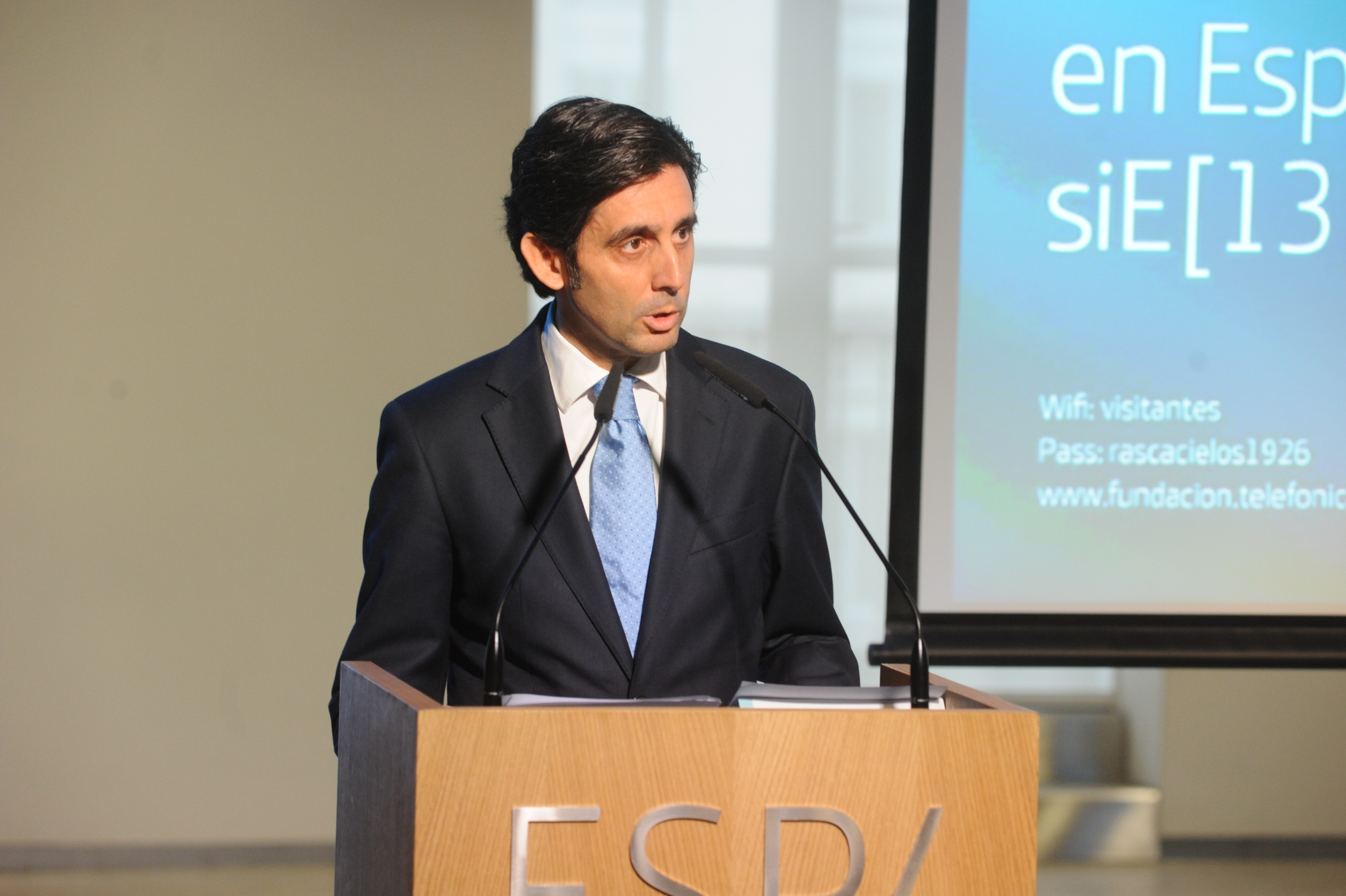 José María Álvarez-Pallete, consejero delegado de Telefónica José María Álvarez-Pallete, consejero delegado de Telefónica